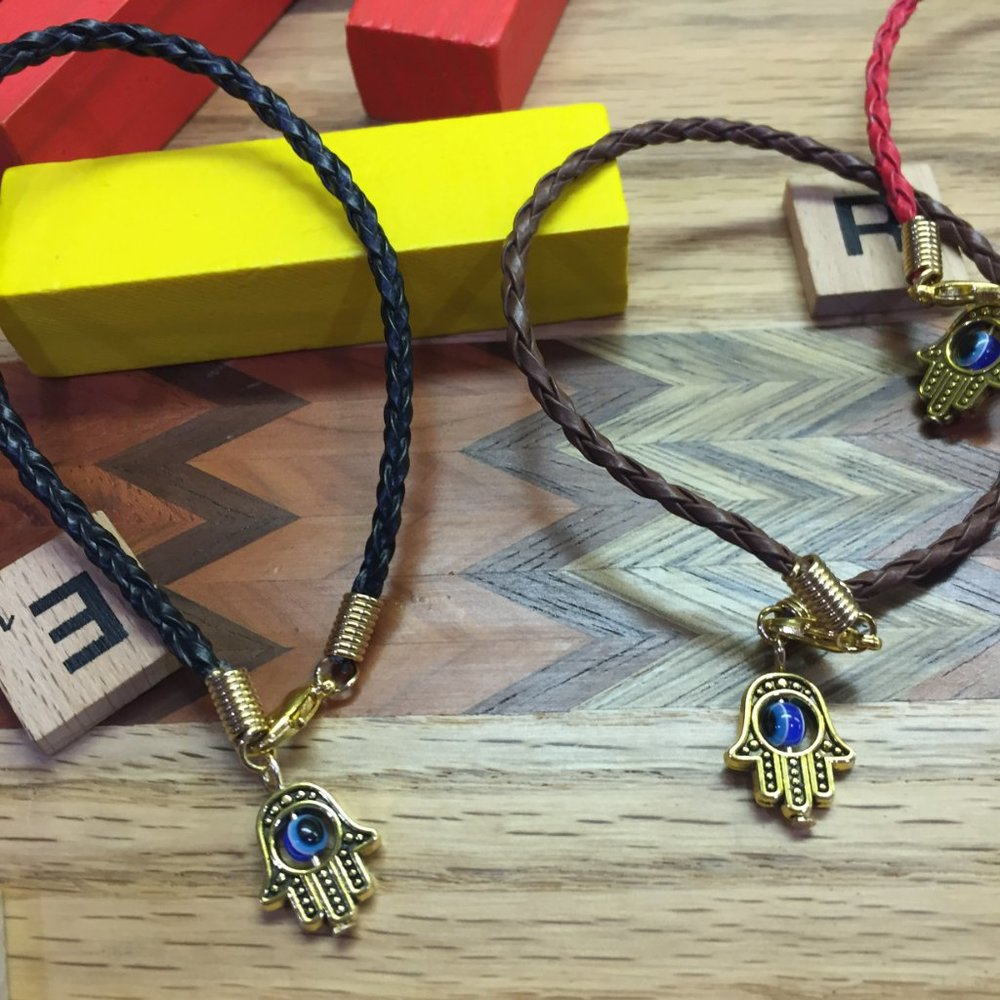 Clearance- 5 Pack Multi Color Rope Bracelets - Picture 4 of 7